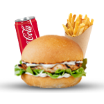 Spicy Dip Burger Meal 