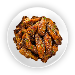 Spicy Dipped Wings 