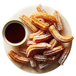 8 Sugar Coated Churros 